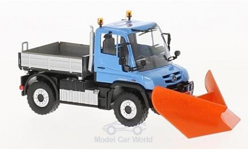 Diecast model cars Mercedes Unimog 406-425 U 430 2013 with Spitzplug 1/87 Busch