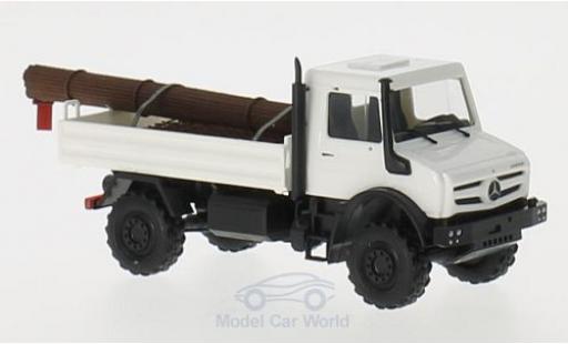 Diecast model cars Mercedes Unimog U300-U5023 U 5023 with Stahlladung 1/87 Busch
