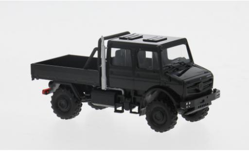Diecast model cars Mercedes Unimog U300-U5023 U 5023 black 2013 1/87 Busch