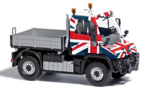 Diecast model cars Mercedes Unimog 406-425 U430 Union Jack 2013 1/87 Busch