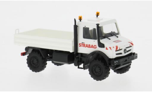 Diecast model cars Mercedes Unimog U300-U5023 U5023 2013 STRABAG 1/87 Busch