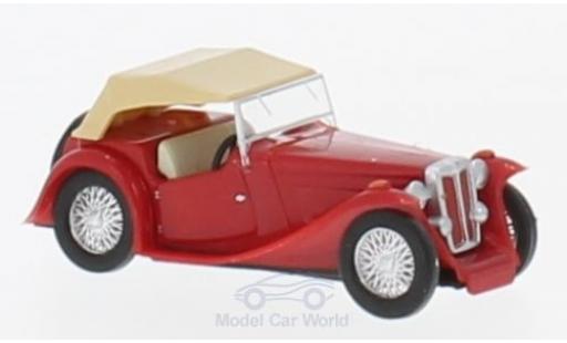 Diecast model cars MG Midget Base TC red 1945 1/87 Busch