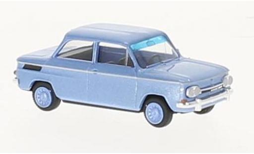 Diecast model cars NSU 1000 TT metallic blue 1965 1/87 Busch