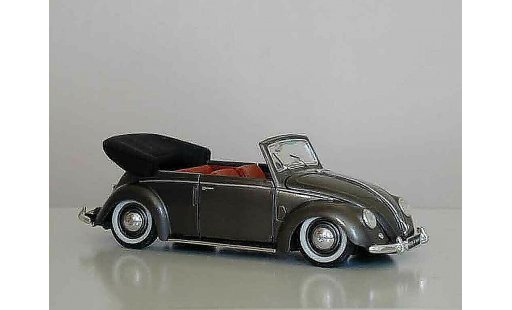 Volkswagen Kafer Base 1/18 Maisto Coccinelle Cabriolet 51 grey metallisee diecast model cars