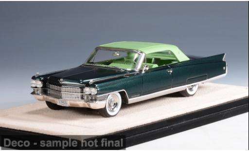 Diecast model cars Cadillac Eldorado Biarritz green/green 1963 1/43 Stamp Models