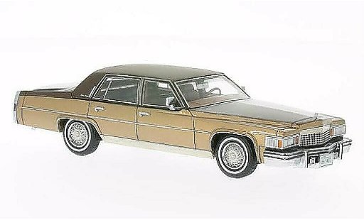 Cadillac Fleetwood Brougham 1/43 Matrix brown 1978 diecast model cars