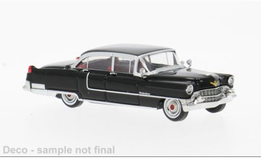Diecast model cars Cadillac Fleetwood Sedan black 1955 1/87 Brekina