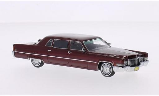 Diecast model cars Cadillac Fleetwood Series 75 Seri red 1/43 Matrix