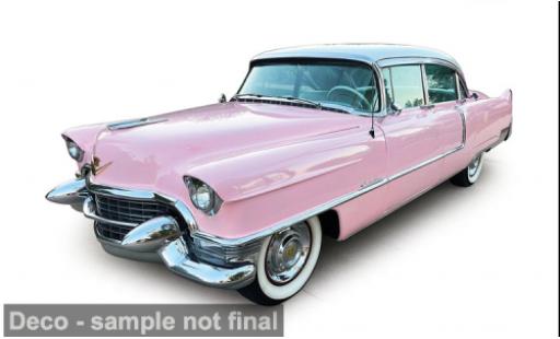 Diecast model cars Cadillac Fleetwood Series 60 pink 1955 1/43 IXO America