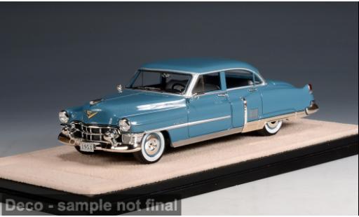Diecast model cars Cadillac Fleetwood Sixty Special blue 1953 1/43 Stamp Models