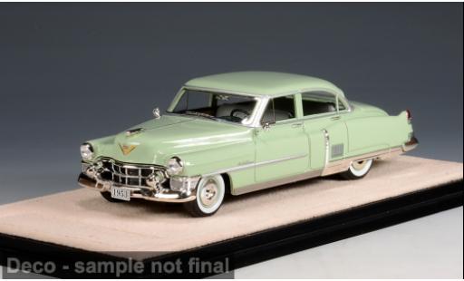 Diecast model cars Cadillac Fleetwood Sixty Special green 1953 1/43 Stamp Models