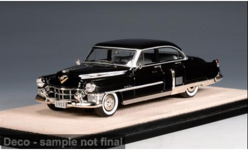 Diecast model cars Cadillac Fleetwood Sixty Special black 1953 1/43 Stamp Models