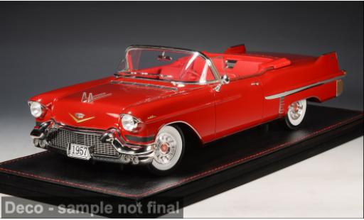 Diecast model cars Cadillac Series 62 Convertible red 1957 1/18 Stamp Models