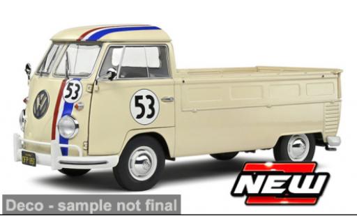 Diecast model cars Volkswagen T1 A Pick Up 1950 Herbie #53 1/43 Cararama