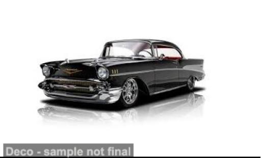 Diecast model cars Chevrolet Bel Air Coupe black 1957 1/18 Maisto