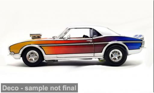 Diecast model cars Chevrolet Camaro Coupe orange/red 1968 1/18 ACME