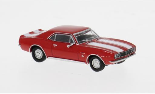 Diecast model cars Chevrolet Camaro Coupe red 1967 1/87 Minichamps
