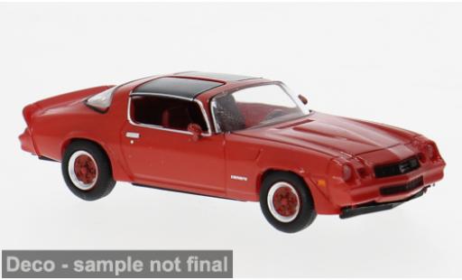 Diecast model cars Chevrolet Camaro Coupe red 1980 1/87 Brekina
