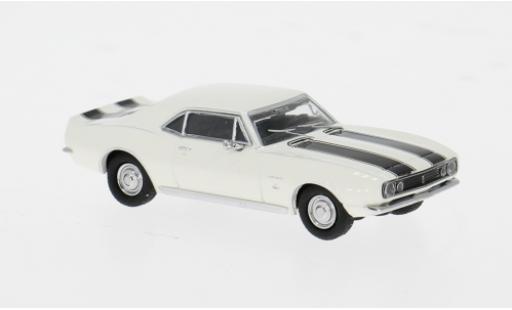 Diecast model cars Chevrolet Camaro Coupe white 1967 1/87 Minichamps