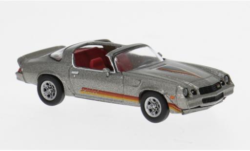 Diecast model cars Chevrolet Camaro Z28 grey 1980 1/87 Brekina