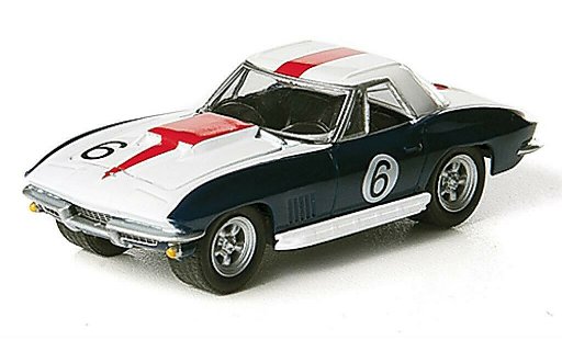 Chevrolet Corvette course 1/64 Greenlight C2 No.6 B.Bondurant / D.Guldstrand 1967 diecast model cars