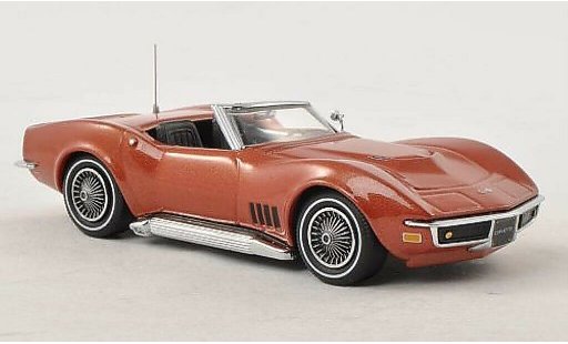 Chevrolet Corvette Convertible 1/43 Vitesse C3 bronze 1968 diecast model cars