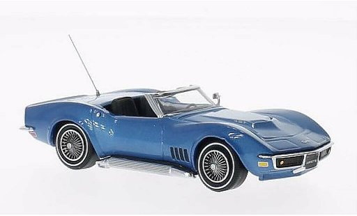 Chevrolet Corvette Convertible 1/43 Vitesse C3 blue 1968 diecast model cars