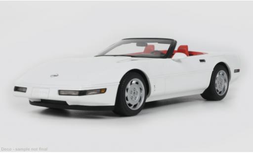 Diecast model cars Chevrolet Corvette Coupe C4 white 1995 1/18 GT Spirit