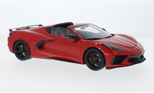 Diecast model cars Chevrolet Corvette Stingray (C8) Z51 red 2020 1/18 AUTOart