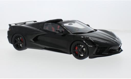 Diecast model cars Chevrolet Corvette Stingray (C8) Z51 black 1/18 AUTOart