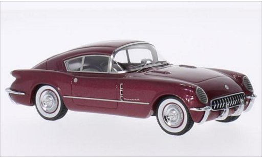 Chevrolet Corvette concept 1/43 Matrix C1 Corvair metallic red 1954 diecast model cars