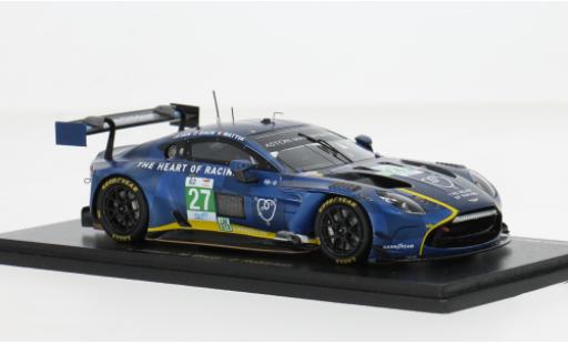 Diecast model cars Chevrolet Corvette course Le Mans 24h Le Mans 2025 Heart Of Racing Team #27 I.James/M.Drudi 1/43 Spark