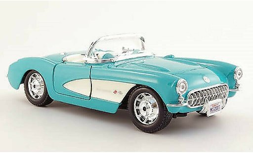 Chevrolet Corvette Convertible 1/24 Maisto C1 mint 1957 diecast model cars