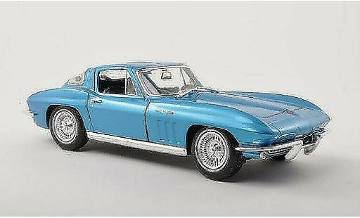 Chevrolet Corvette Coupe 1/18 Maisto C2 blue 1965 diecast model cars