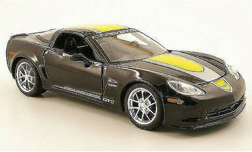 Chevrolet Corvette special edition 1/24 Maisto C6 GT1 black Commemorative 2009 diecast model cars