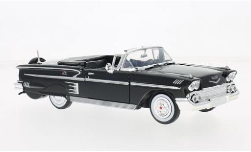 Diecast model cars Chevrolet Impala Convertible Convert black 1/24 Motormax
