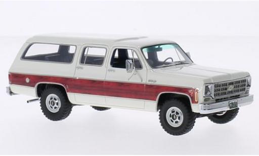 Diecast model cars Chevrolet Suburban suv K10 white 1/43 Matrix