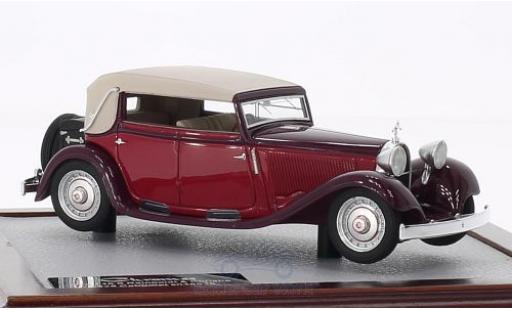 Diecast model cars Bugatti 46 cabriolet TS Reinboldt & Christie Carbriolet red/red 1929 sn525 1/43 Chromes