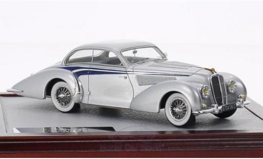 Diecast model cars Delahaye 135 Coupe MS Coup&Atilde;&copy; Langenthal grey/blue 1947 sn800490 1/43 Chromes