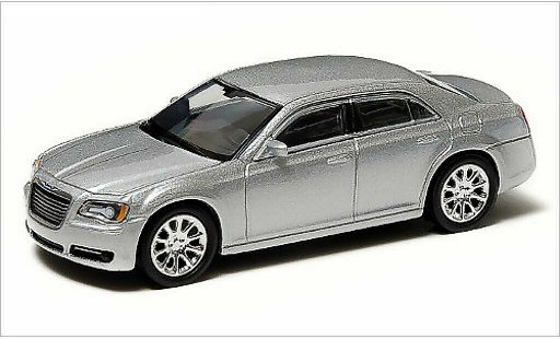 Chrysler 300C Sedan 1/64 Greenlight grey 2013 diecast model cars
