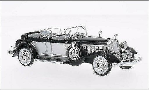 Chrysler Imperial Phaeton 1/43 WhiteBox Le Baron grey/black 1933 diecast model cars
