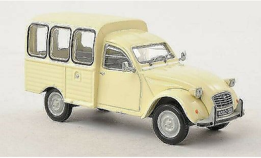 Citroen 2CV Berline 1/43 Eligor AKS 400 beige diecast model cars