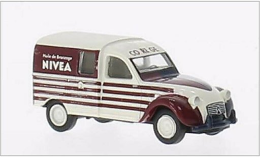 Citroen 2CV Fourgonnette 1/87 Brekina AZU Nivea (F) diecast model cars