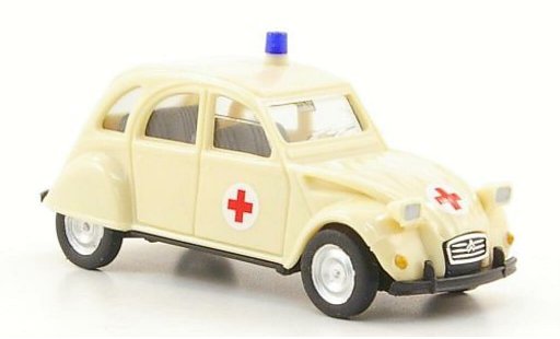 Citroen 2CV Berline 1/87 Herpa DRK Gummersbach diecast model cars
