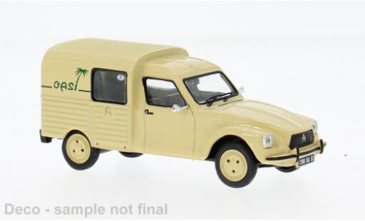 Diecast model cars Citroen Acadiane Fourgonnette beige 1980 1/43 IXO