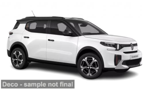 Diecast model cars Citroen C3 Aircross SUV Aircross white/black 2025 1/43 Norev
