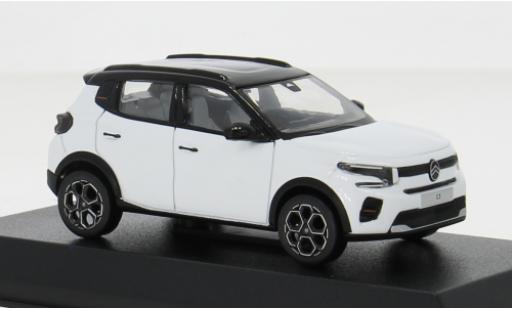 Diecast model cars Citroen C3 Berline white 1/43 Norev