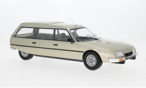 Diecast model cars Citroen CX Break Estate beige 1977 1/18 MCG