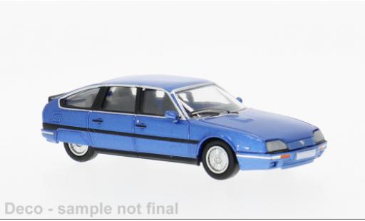 Diecast model cars Citroen CX Berline Phase II blue 1985 1/87 PCX87
