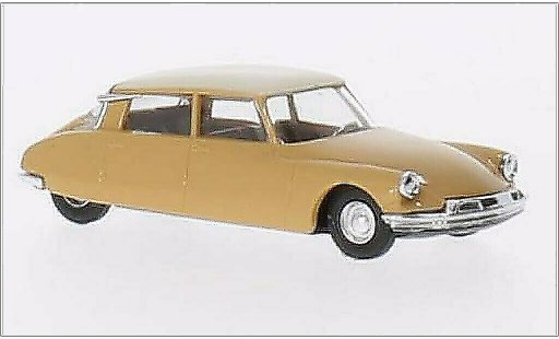 Citroen DS 19 1/87 Busch brown/beige diecast model cars